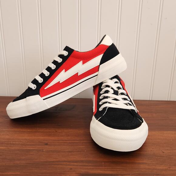 Revenge X Storm‎ Size 10M/11.5W Vol. 2 Low-Top Red/Black/White Lightening New - Picture 9 of 10